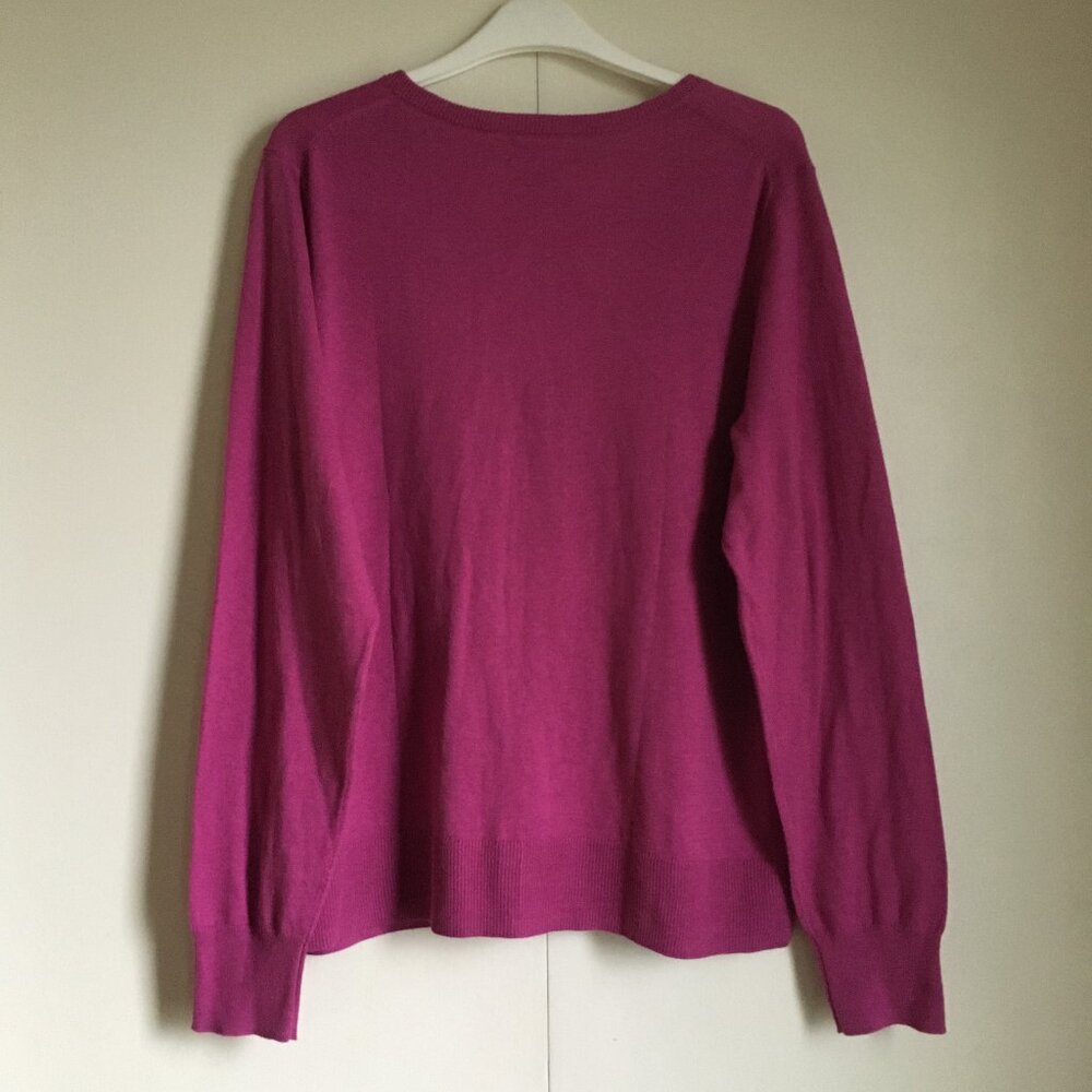 Old Navy Passion Fruit Pink Button-Front Cotton Blend Cardigan XL - Picture 2 of 14